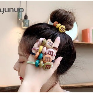 [ Mẫu Mới ] Dây buộc tóc cho nữ chữ M kiểu dáng Hàn Quốc