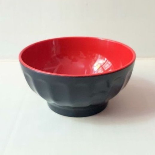 Tô sen size 18.7cm TO SE18 nhựa melamine đỏ đen