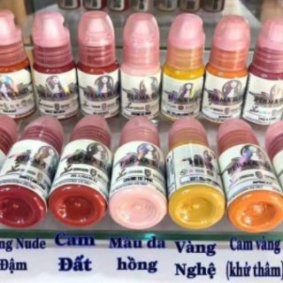 Mực permablend / phun môi / dụng cụ phun xăm