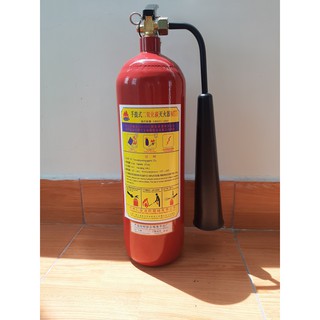 BÌNH CHỮA CHÁY KHÍ CO2 loại 3KG  (hình thật tự chụp) cho nhà trọ