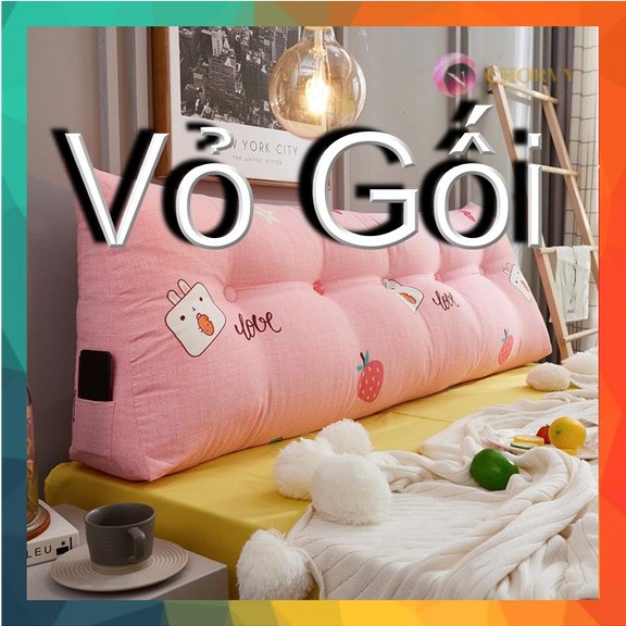 Vỏ Gối ( Áo Gối ) Tựa Đầu Giường (Phần 2) Cotton Cao Cấp Nhiều Hoa Văn Xinh Đẹp Dễ Thương