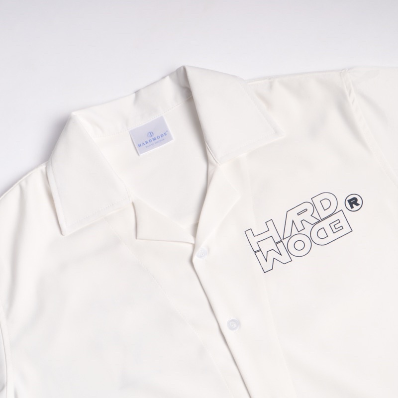 Áo Sơ Mi nam nữ Hoạ Tiết Tay ngắn Cổ Vest SCIENTIST Thời Trang Vải Lụa-HARDMODE