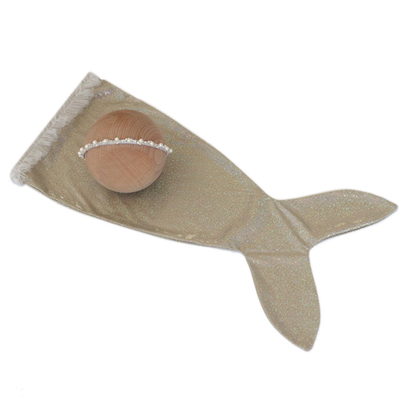 Set Phụ Kiện Chụp Ảnh Gồm Băng Cài Đầu Và Hạt Cườm Cho Bé Sơ Sinh