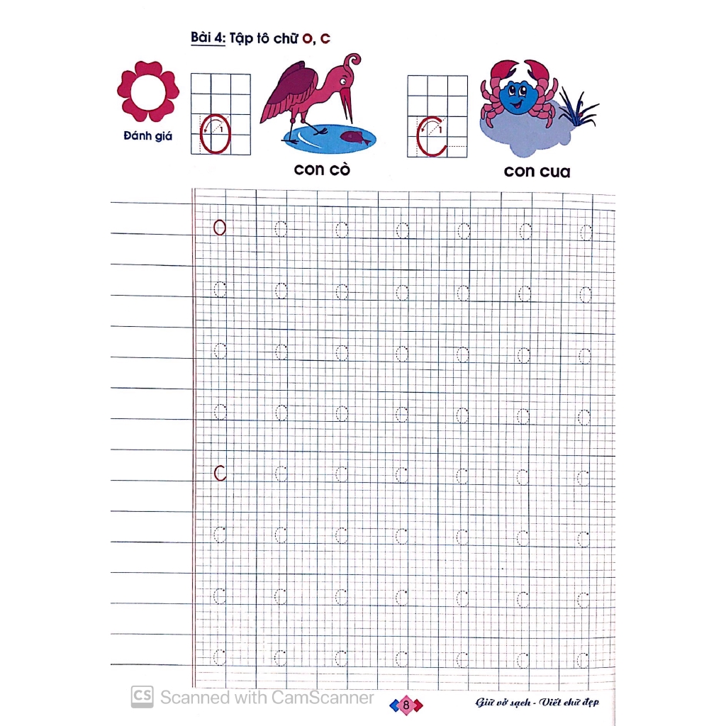 Sách - Luyện Viết Theo Mẫu Chữ Mới - Tập Tô Chữ - Tập 1 (Tái Bản 2019)