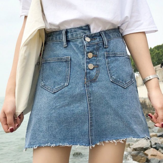 Chân váy jean live 5 | BigBuy360 - bigbuy360.vn