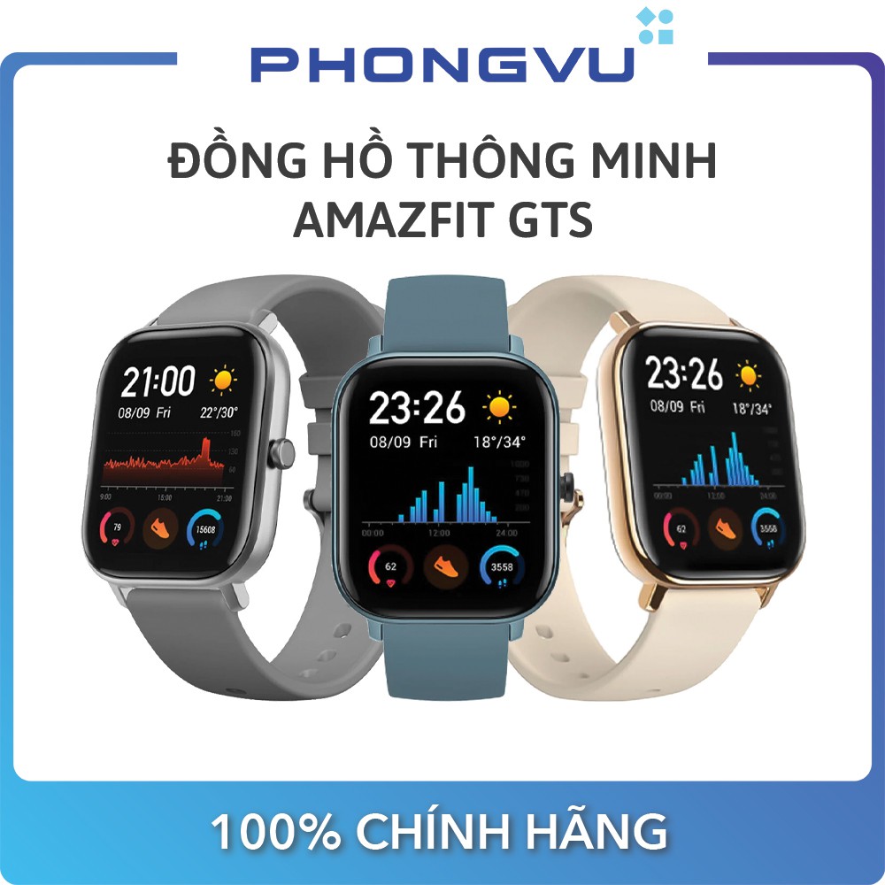 Đồng hồ thông minh AMAZFIT GTS - Bảo hành 12 tháng