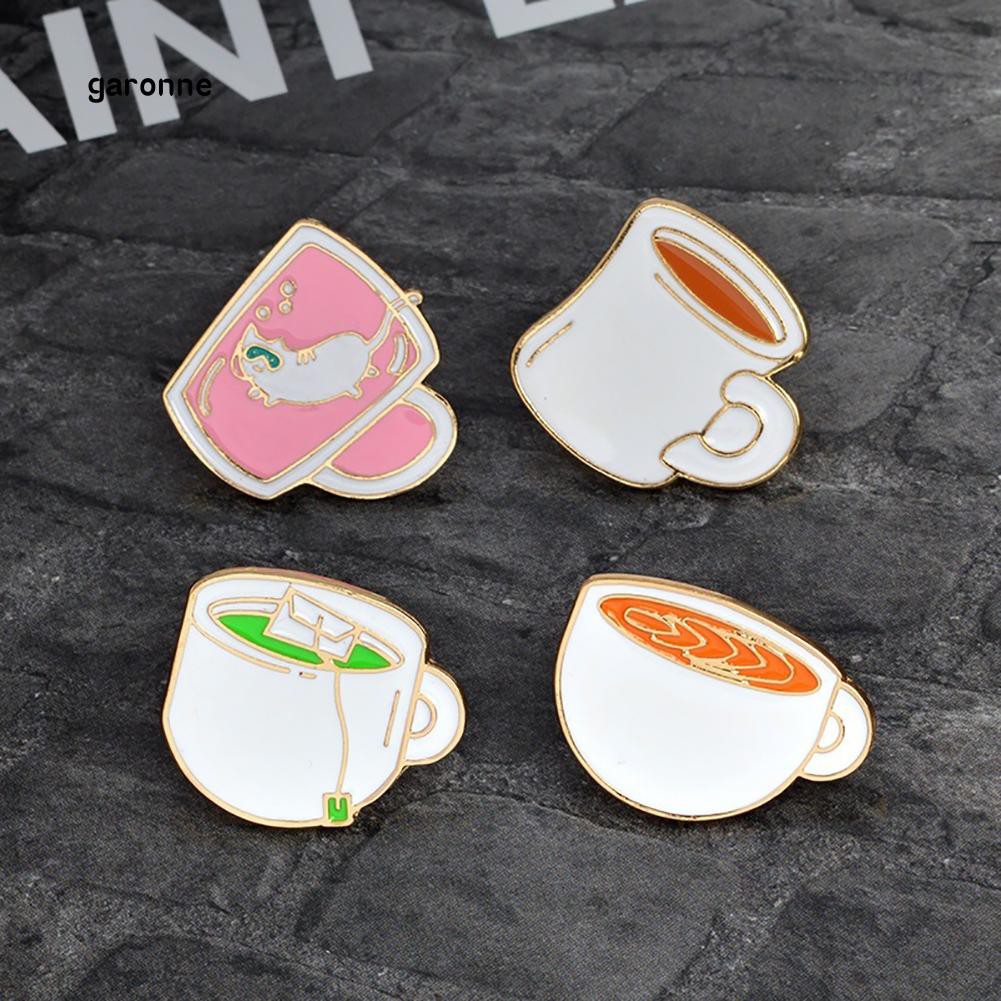 Set 4 Ghim Cài Áo Hoạt Hình Xinh Xắn