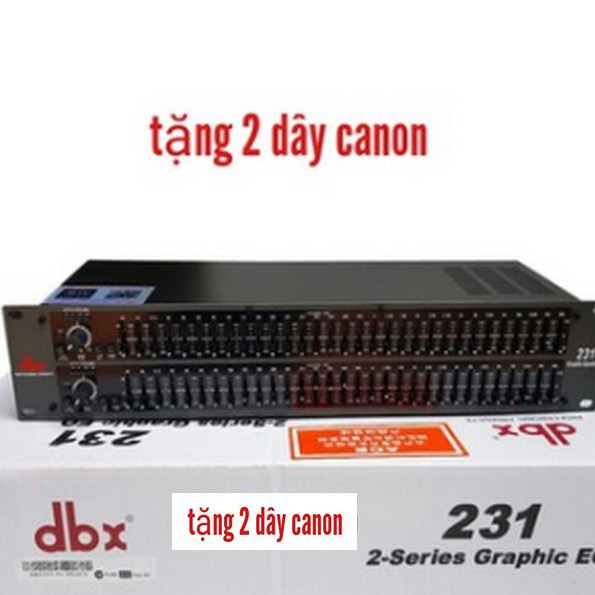 Đầu lọc xì Equalizer DBX 231 lọc âm thanh,bộ lọc âm giá rẻ