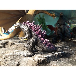 mô hình đồ chơi khủng long Godzilla gai tím 2000.