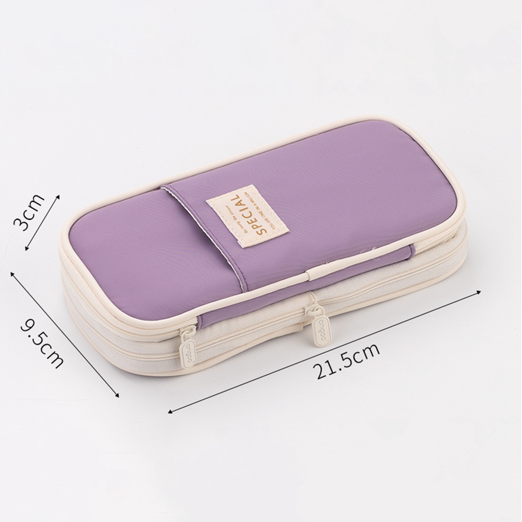 Túi Đựng Bút Chì Cỡ Lớn Đa Năng Chống Thấm Nước Cho Học Sinh