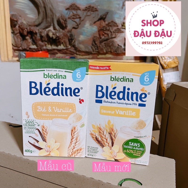 Bột lắc sữa BLEDINA 4/6M/6M/8M/12M/15M