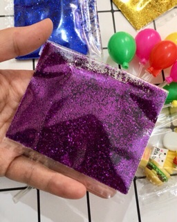 bột kim tuyến nhiều màu