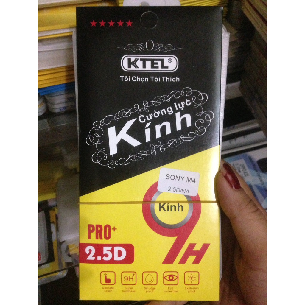 kính cường lực cho SONY M4