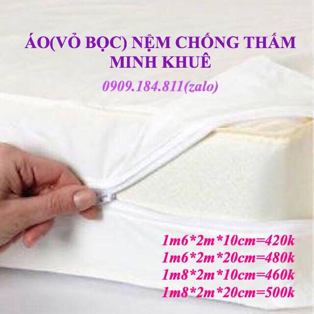 Áo bọc nệm chống thấm Minh Khuê