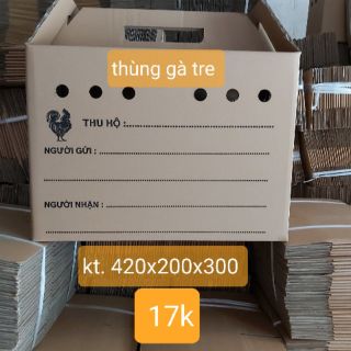 10 / thùng gà tre