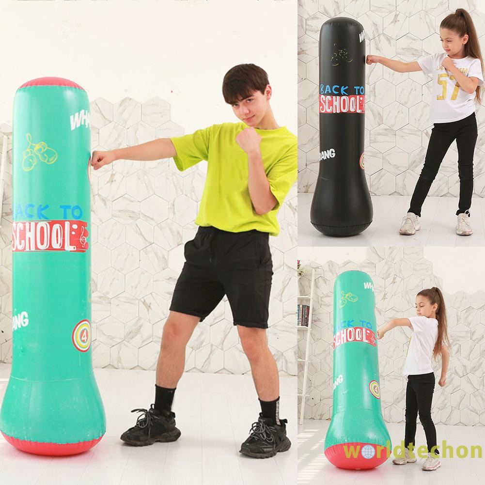 Bao Cát Bơm Hơi Dùng Tập Boxing Chuyên Dụng Cho Người Lớn Và Trẻ Em