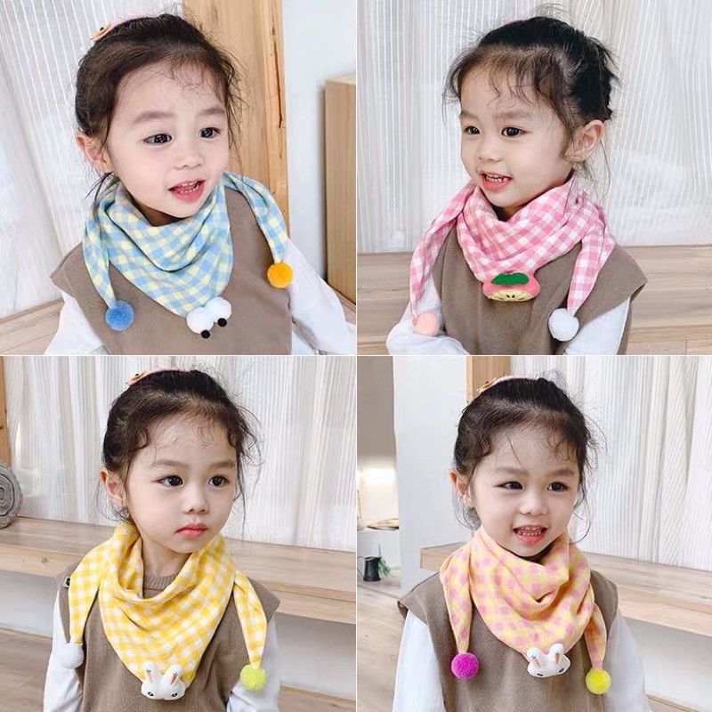 Babycity khăn quàng cổ cho bé khăn ấm cho bé phong cách Korea