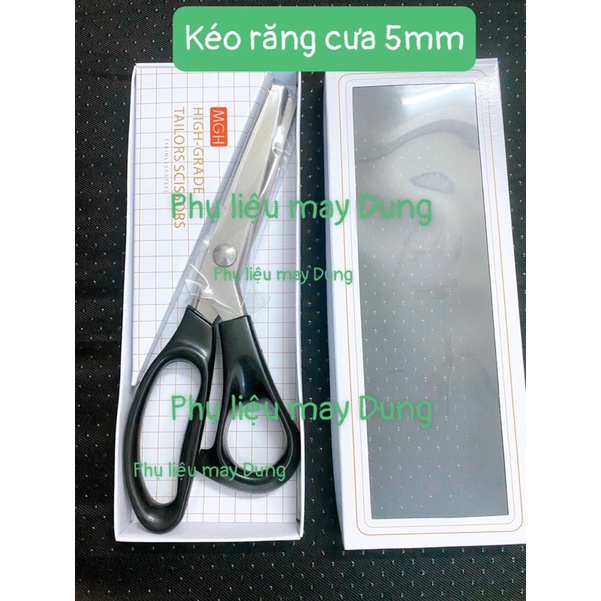 kéo răng cưa 5mm