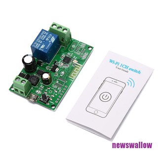 Công Tắc Sonoff Không Dây Thông Minh 5V-12V Kết Nối WiFi