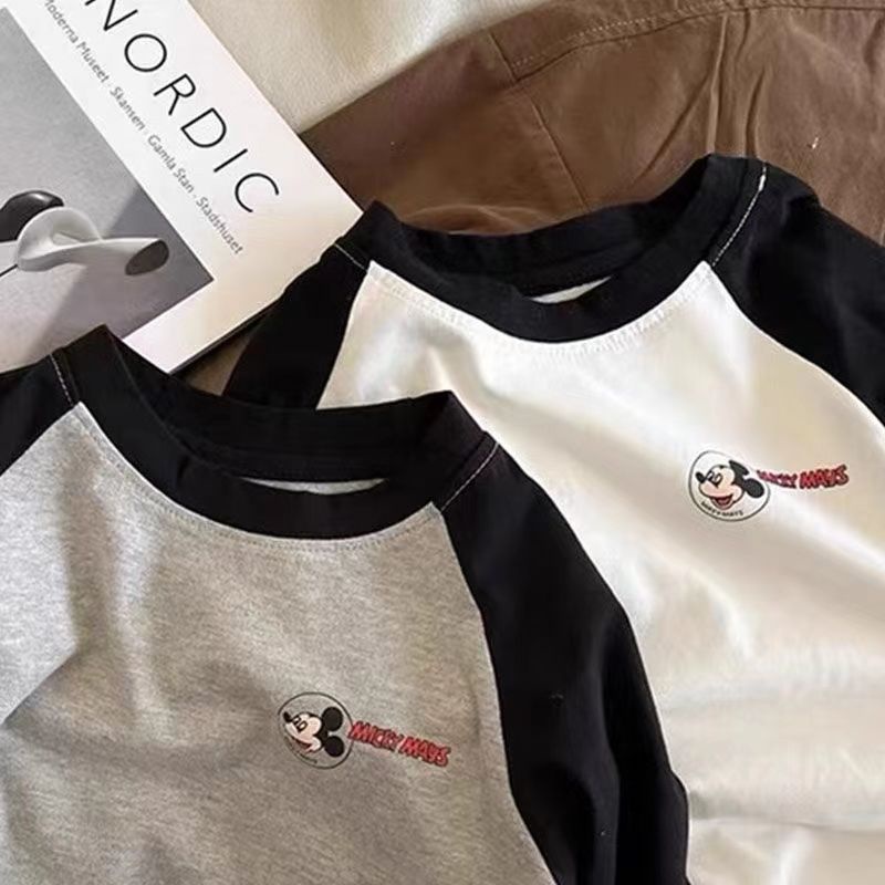 Áo Thun Cotton Tay Dài Phong Cách Mới 2022 Cho Bé