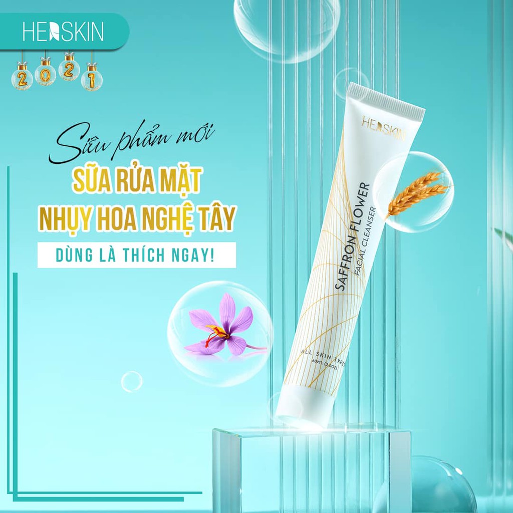 SỮA RỬA MẶT HERSKIN PRINCESS WHITE CHAI 60ML (MẪU MỚI) | BigBuy360 - bigbuy360.vn