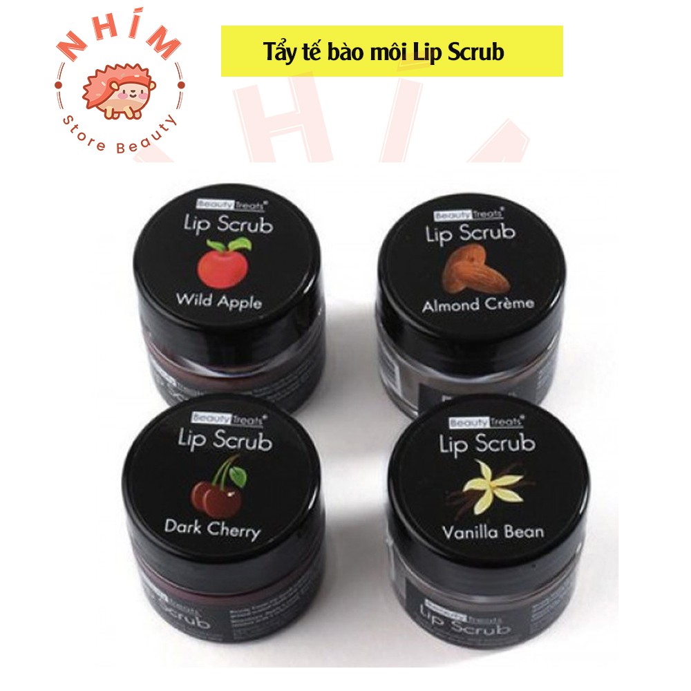 Tẩy tế bào chết môi Lip Scrub - tẩy da chết môi Beauty Treats Lip Scrub 10g