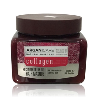 Ủ hấp dầu dưỡng tóc arganicare collagen hair masque 500ml