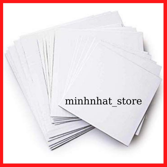 Đế Bánh Sinh Nhật Hình Vuông,Màu Trắng