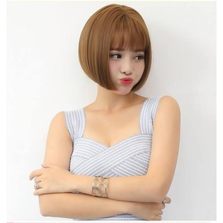 Tóc giả nữ ngắn Hàn Quốc siêu xinh