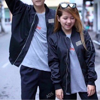 Áo khoác bomber kaki dù