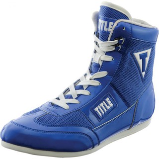Giay boxing TITLE HYPER SPEED ELITE BOXING SHOES BLUE