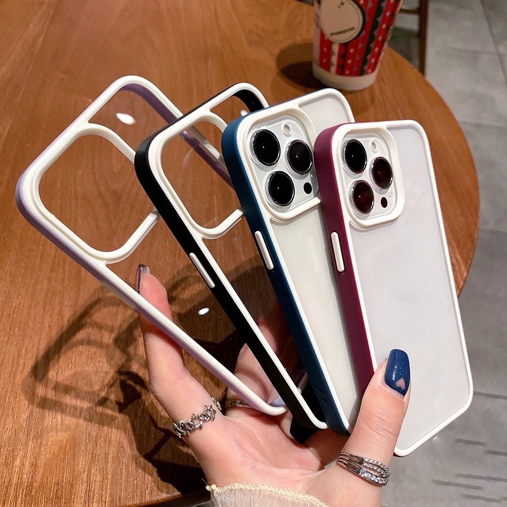 Ốp Điện Thoại Nhiều Màu Sắc Cho IPhone 13 Pro MAX 11 12 Pro MAX X XS MAX XR 7+ 8Plus