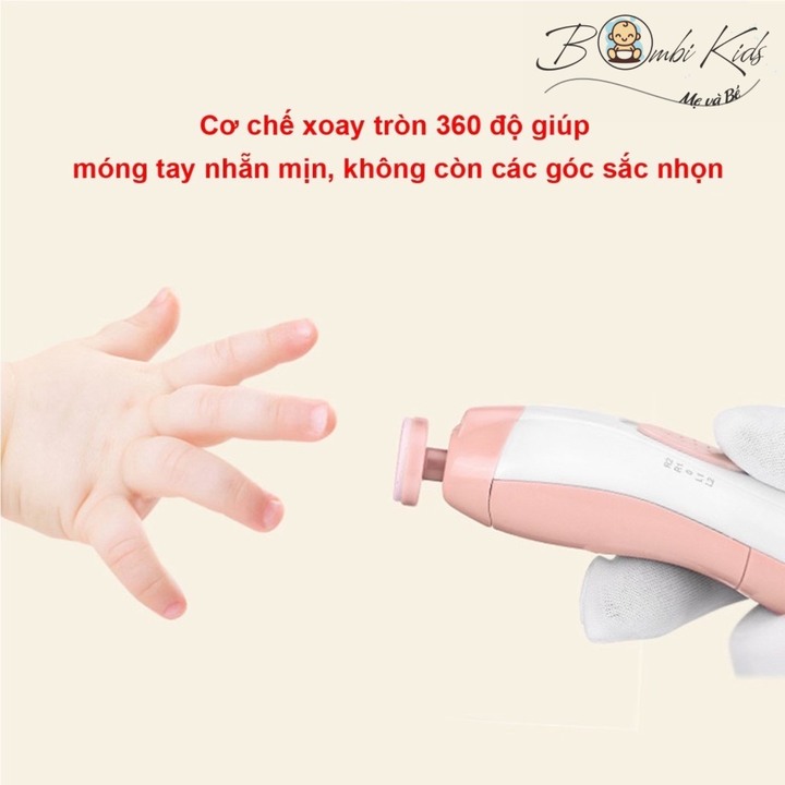 [CHÍNH HÃNG - SALE SỐC 50%] Máy cắt móng tay điện đa năng cho bé an toàn tiện dụng