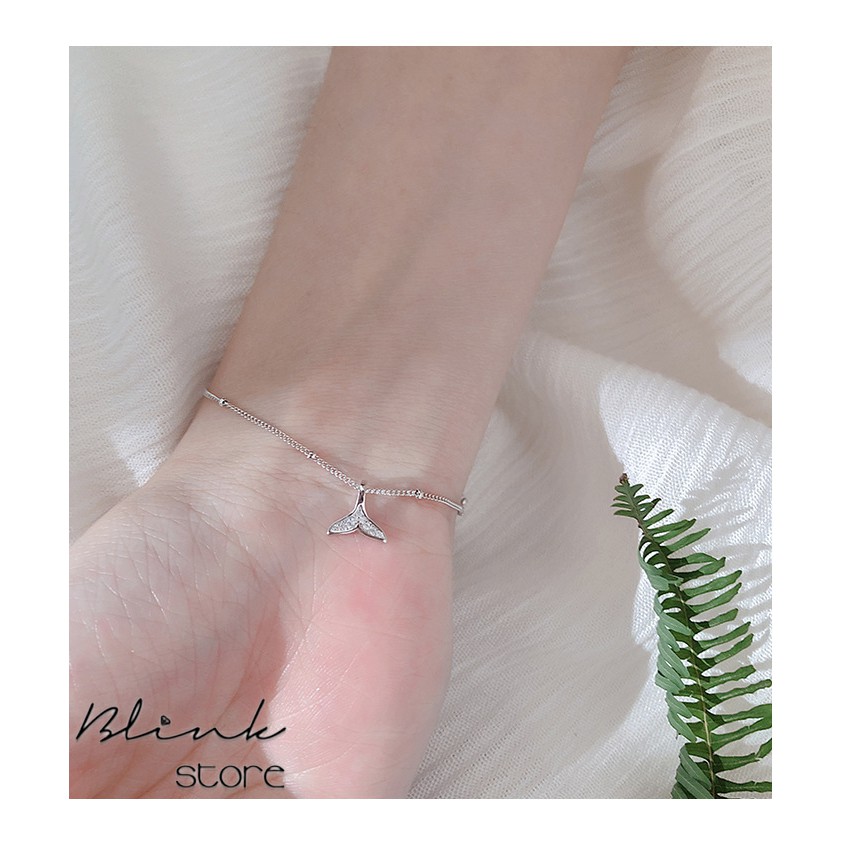 lắc tay bạc con cá