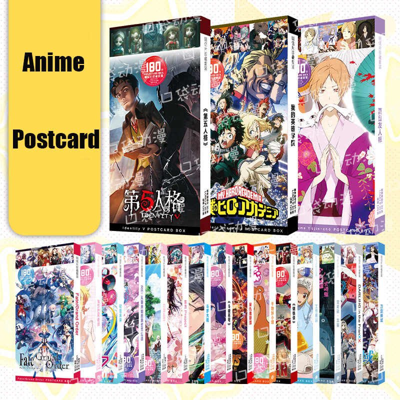 Postcard bưu thiếp anime hỗn hợp - Baystore