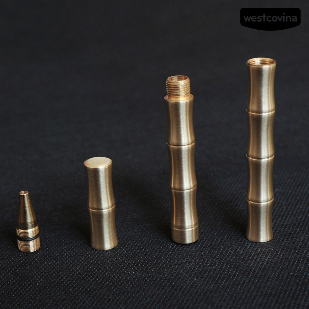 Mới Bút Ký Tên Bằng Đồng Thau Nguyên Chất Làm Thủ Công Độc Đáo