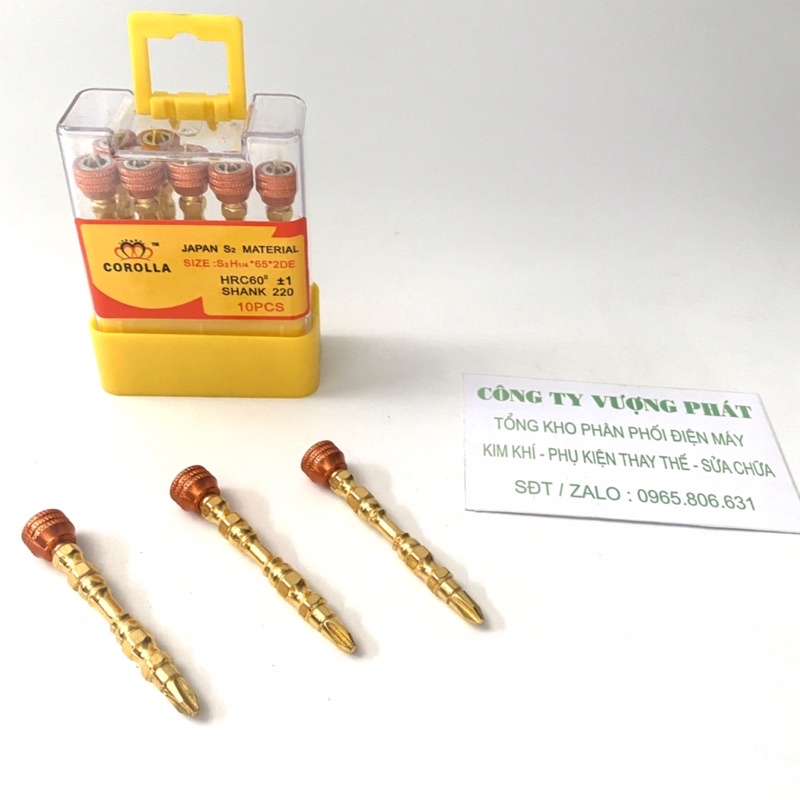 Đầu Bắn Vít Nam Châm - Mũi Bắn Vít Có Đầu Nam Châm Trợ Lực Chống Trượt