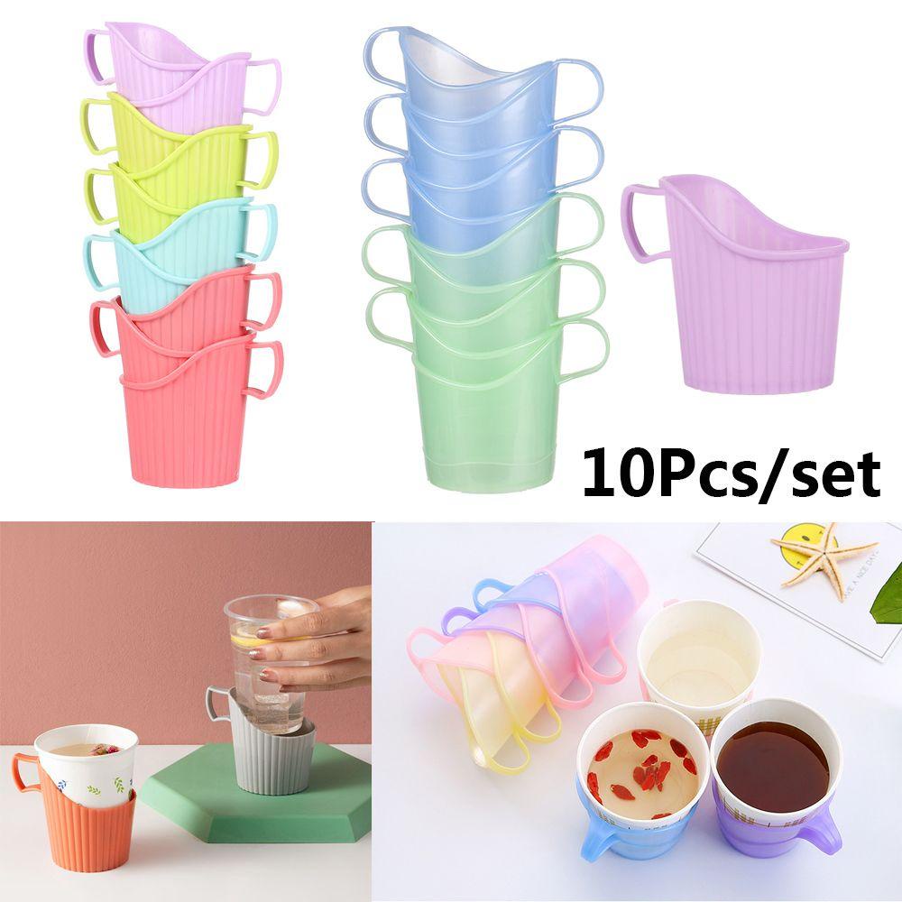 Set 10 Giá Đỡ Cốc Nước Sáng Tạo Tiện Dụng