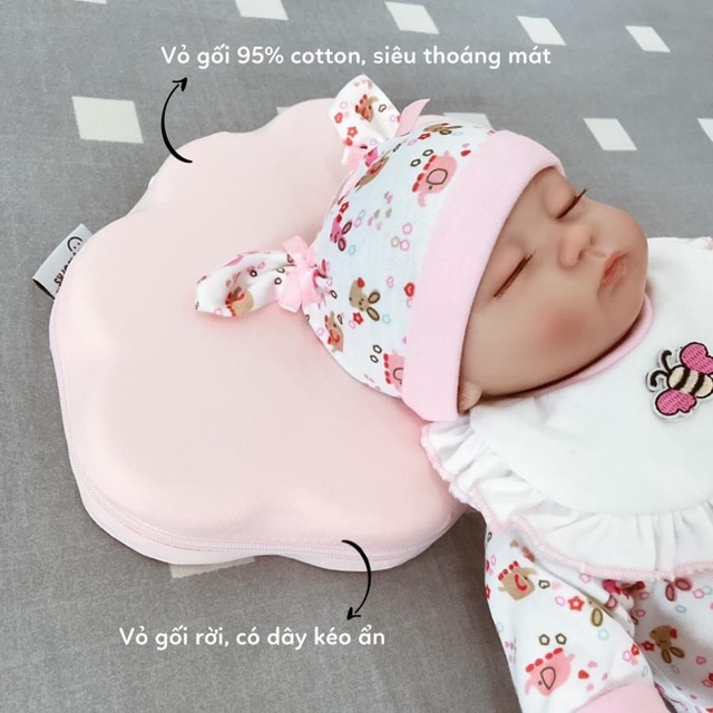 Gối chống bẹp đầu Babyworks