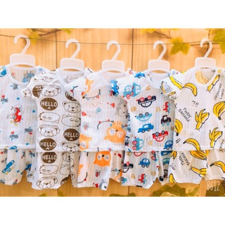 Combo sỉ 25b cotton giấy cho bé