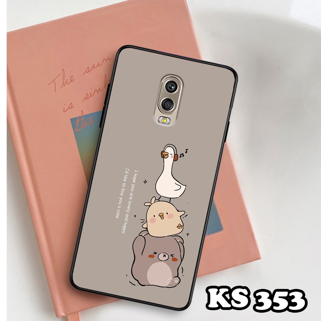 Ốp lưng Samsung J7 Pro - J7 Prime - J7 Plus - J7 2015 - J7 2016 - Ốp Samsung in hình Cat&amp;Bear - Chất liệu TPU siêu bền