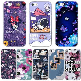 Ốp Lưng TPU Mềm In Hình Thời Trang Cho iphone 5 5s se 6 6s