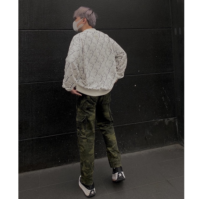 Áo Sweater MENTAL® Họa tiết MT Monogram