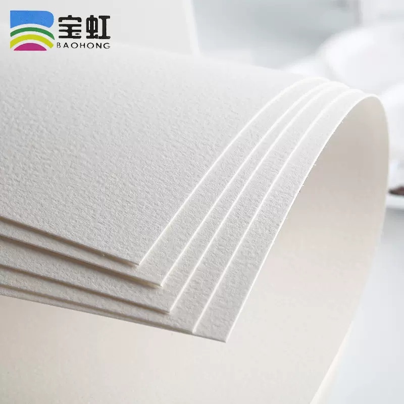 - Giấy vẽ màu nước BAOHONG XẤP 5 100% Cotton 300gsm