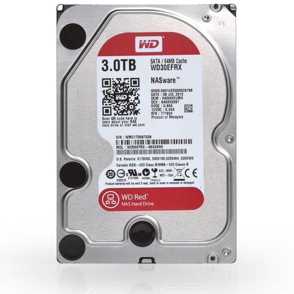 Ổ cứng Western 3TB RED WD30EFRX