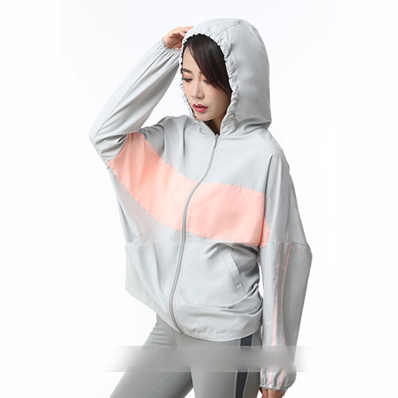 Áo khoác OhSunny UPF50+ chống tia UV thoáng khí trọng lượng nhẹ thời trang cho nữ