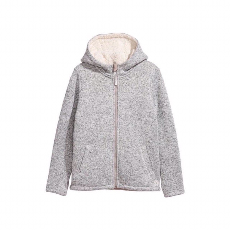 Áo khoác nỉ H&M lót lông cừu