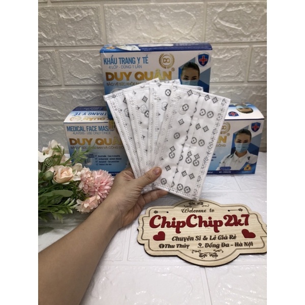 [Mã COSDAY giảm 8% đơn 150K] [Giá Sỉ] Hộp khẩu trang y tế họa tiết 4 lớp 50 cái | BigBuy360 - bigbuy360.vn
