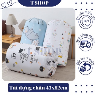 Túi đựng chăn hình trụ 43x82 cm