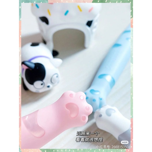 Có sẵn - bàn chải đánh răng chân mèo cute dễ thương